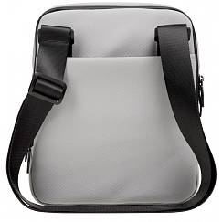 Сумка плечевая Automobili Lamborghini LBBO00242T Grey LMBG12