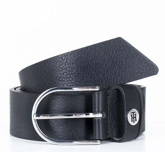 Ремень Tommy Hilfiger AW0AW06849 002/M Essential Monogram Leather Belt M