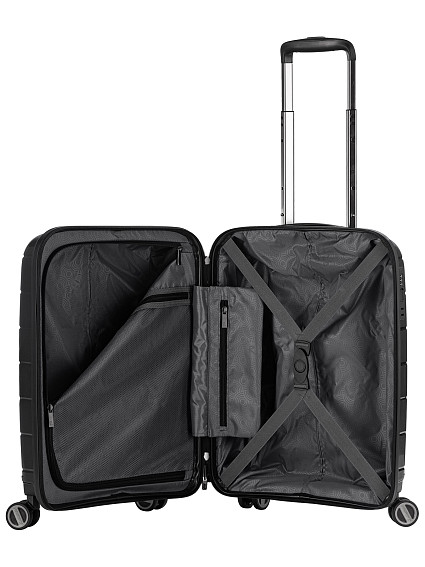 Чемодан Robinzon RP3613 Malta Black Edition S
