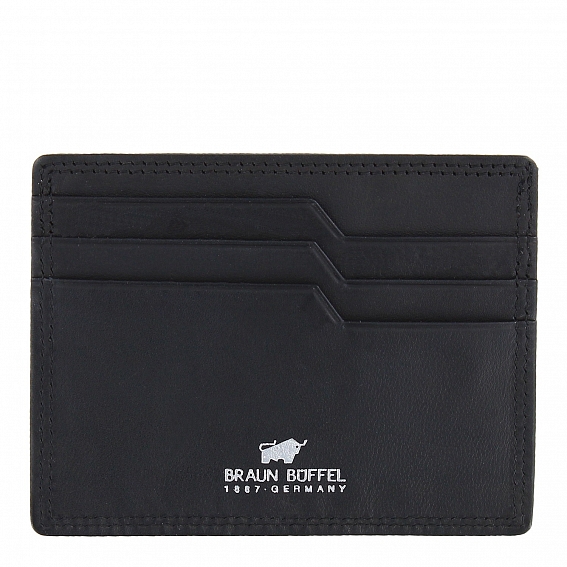 Визитница Braun Buffel 90013/010 Black Golf RFID Card Case S