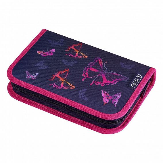 Ранец Herlitz 50020416 New Midi Plus Rainbow Butterfly с наполнением