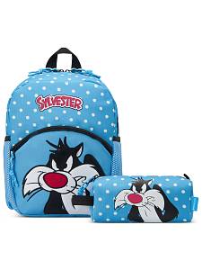 Сет детский чемодан, рюкзак, мешок, пенал Roncato 441011 Looney Tunes