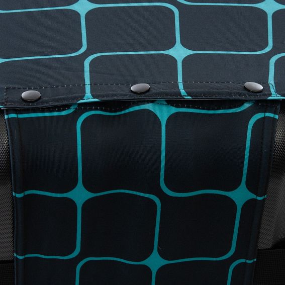 Чехол для чемодана средний Eberhart EBH582 M Blue Teal Tiles