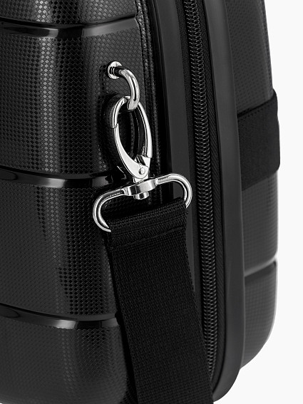 Чемодан и бьюти-кейс Robinzon RP3615 Malta Black Edition S+BC
