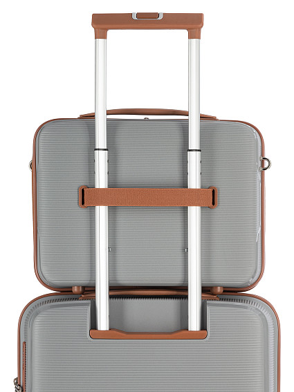 Чемодан и бьюти-кейс Robinzon RP125-1 Santorini S+BC