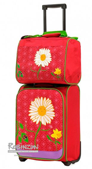 Комплект детский чемодан и сумка Travelite 81650 Youngster Flower