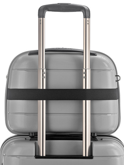 Чемодан и бьюти-кейс Robinzon RP3615 Malta Black Edition S+BC