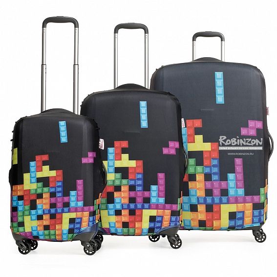 Чехол для чемодана малый Pilgrim LCS332 S Tetris