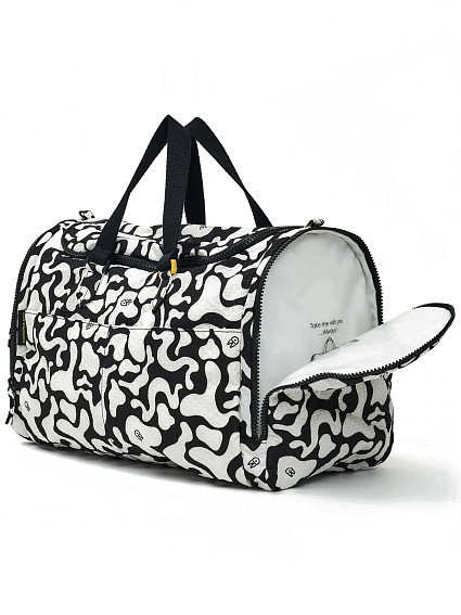 Сумка дорожная Mandarina Duck UXB01 Revival Moire Foldable Weekend Bag