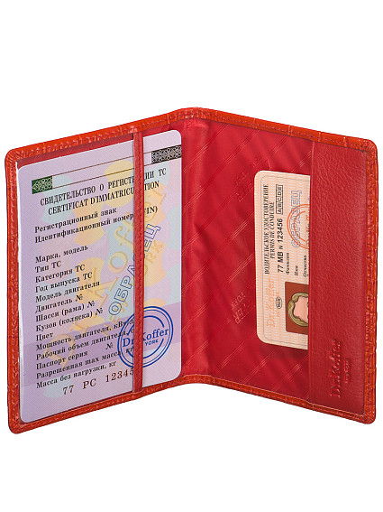 Обложка для паспорта Dr Koffer X510130-171-12