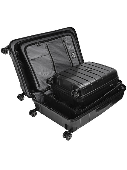 Чемодан Robinzon RP3613 Malta Black Edition S