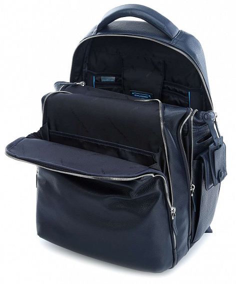 Рюкзак Piquadro CA3444MO Modus Laptop Backpack grained cowhide blue