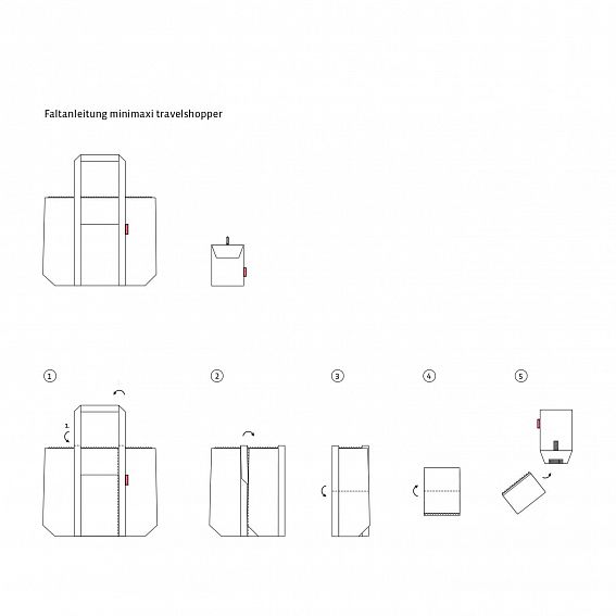Сумка складная Reisenthel Mini Maxi Travelshopper