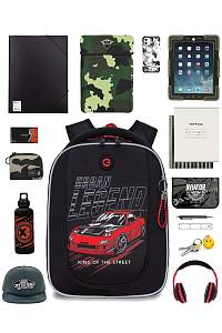 Рюкзак школьный Grizzly RAf-393-3/3