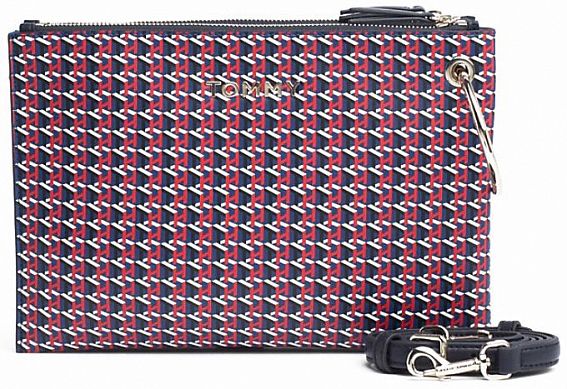 Клатч Tommy Hilfiger AW0AW07051 903 Statement Clutch Mono