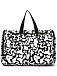 Сумка дорожная Mandarina Duck UXB01 Revival Moire Foldable Weekend Bag