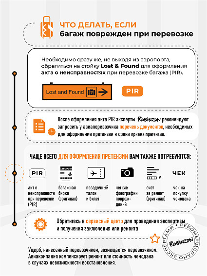 Чемодан Robinzon RP111-2 Madeira Flash L