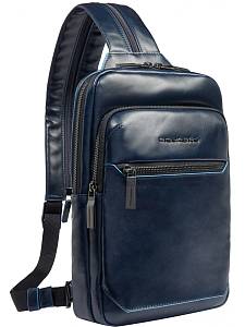 Рюкзак на одно плечо Piquadro CA6589B2/BLU2 Blue Square Рюкзак на одно плечо Piquadro CA6589B2/BLU2 Blue Square