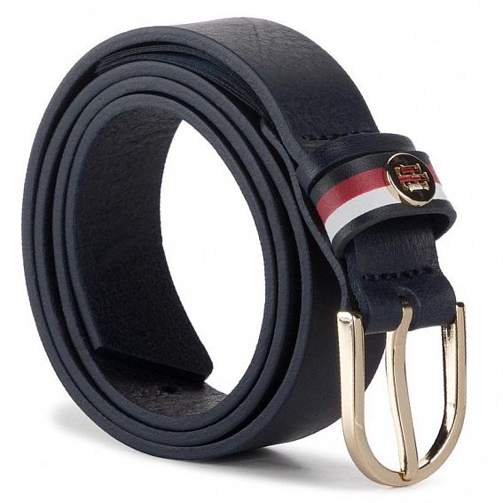 Ремень Tommy Hilfiger AW0AW06850 413/M Essential Slim Leather Belt M