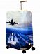 Чехол для чемодана средний Routemark SP240 Plane M/L
