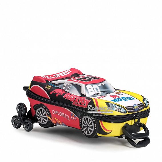 Чемодан детский MaxToy 2801 M07 Car Super Rally