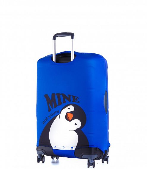 Чехол для чемодана средний Eberhart EBH527 M Penguin Dark Blue