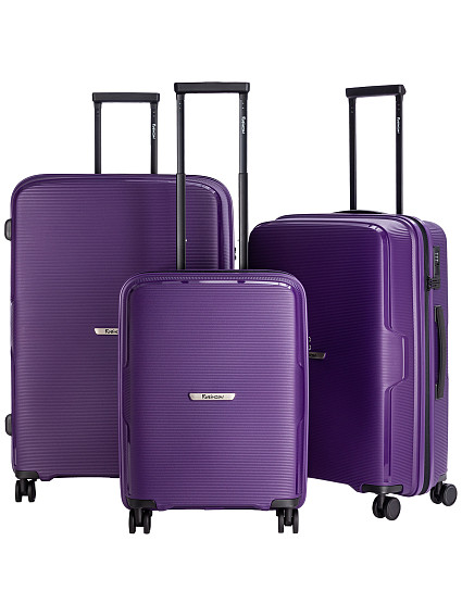 Чемодан и бьюти-кейс Robinzon RP125-1 Santorini Basic S+BC