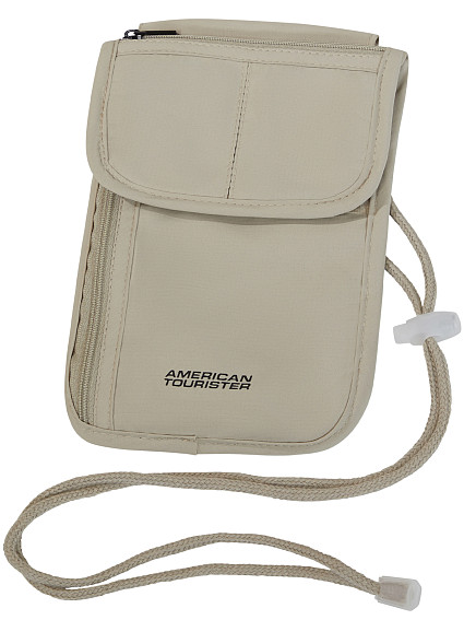 Кошелек на шею American Tourister MF3*011 Travel Acc Neck Pouch RFID