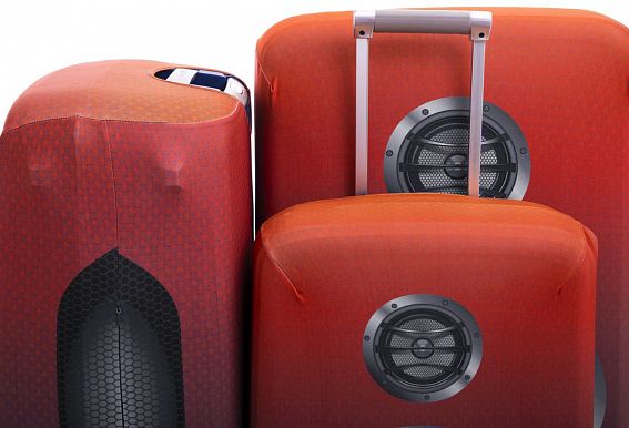 Чехол для чемодана большой Routemark SP180 Boombox-L/XL