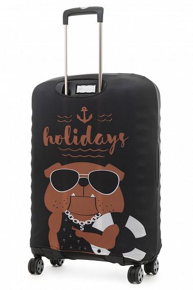 Чехол для чемодана средний Eberhart EBH613 M Holiday Bulldog
