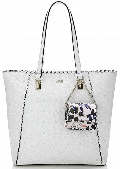 Сумка Guess HWSW6962230WHI Rayna Shopper With Embossed Logo