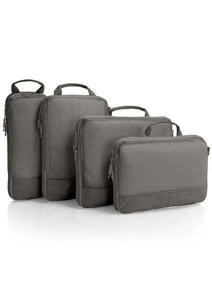 Набор чехлов для упаковки вещей Heys 30141-0013-00 EcoTex 4pc Compressible Packing Cube