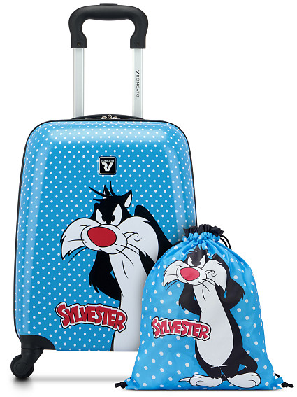 Сет детский чемодан и мешок Roncato 441001 Looney Tunes