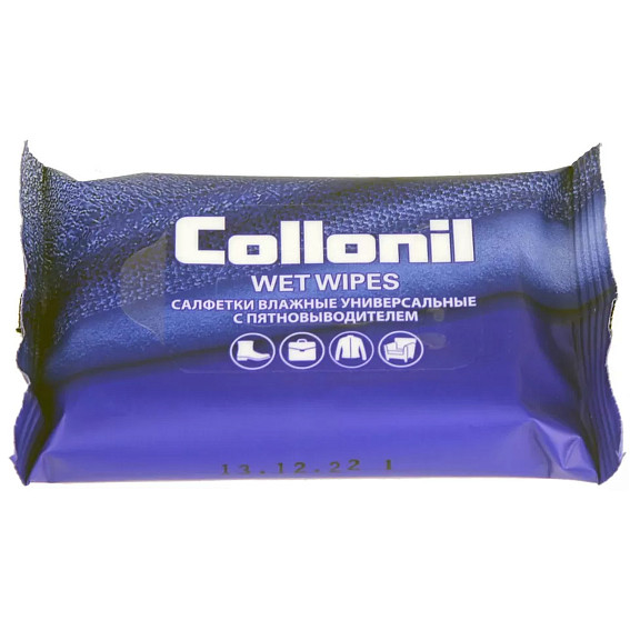 Салфетки влажные Collonil WWRU15 №15 Wet Wipes для текстиля