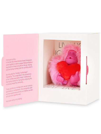 Брелок Kipling KI5105V84 Valentine Monkey