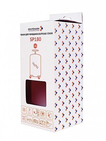 Чехол для чемодана большой Routemark SP180 Сода L/XL