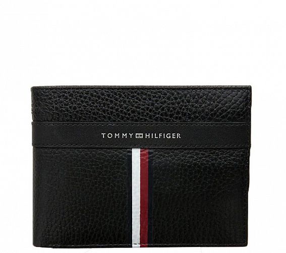 Портмоне Tommy Hilfiger AM0AM04810 002 TH Corporate L Extra Cc And Coin