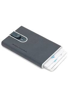 Чехол для кредитных карт Piquadro PP4825B3R/BLU4 Black Square