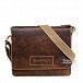 Сумка кожаная плечевая Wenger W23-02Br Arizona