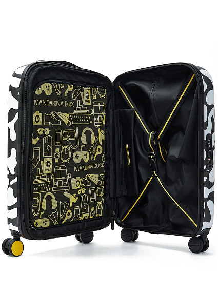 Чемодан Mandarina Duck UJV24 Logoduck+ Moire Cabin Hard Trolley 55