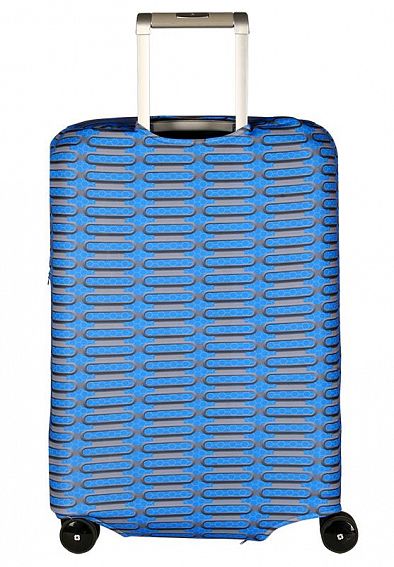 Чехол для чемодана средний Routemark SP500 Хром M/L