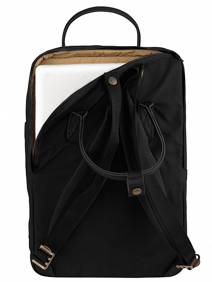 Рюкзак Fjallraven Kanken F23568-550 No. 2 Laptop 15 Black Edition