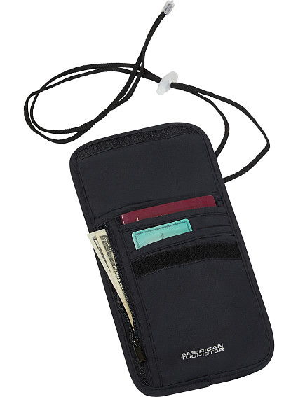 Кошелек на шею American Tourister MF3*011 Travel Acc Neck Pouch RFID