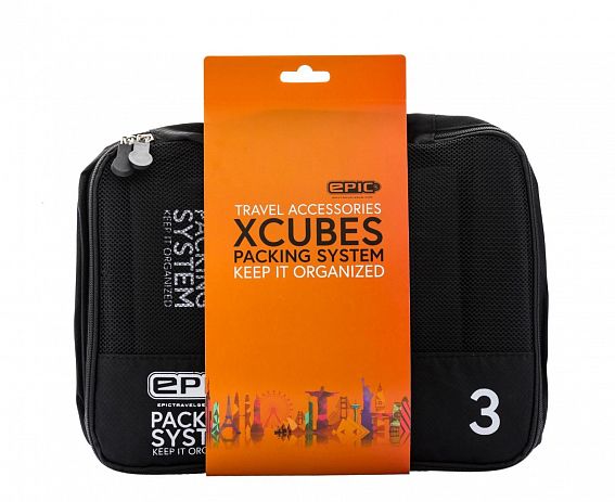Набор чехлов для упаковки вещей Epic EA8043/02 Travel Accessories 2.0 XCubes Packing System