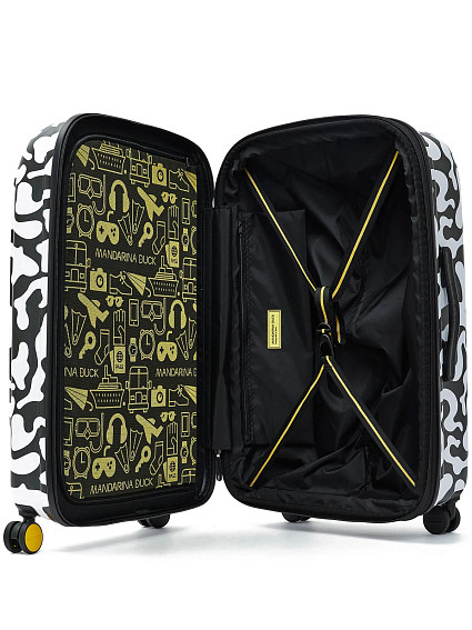 Чемодан Mandarina Duck UJV32 Logoduck+ Moire Medium Exp. Trolley 69