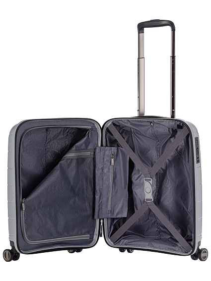 Чемодан и бьюти-кейс Robinzon RP3615 Malta Black Edition S+BC