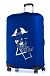 Чехол для чемодана большой Eberhart EBH580 L Hello Cat-Dark Blue Чехол для чемодана большой Eberhart EBH580 L Hello Cat-Dark Blue