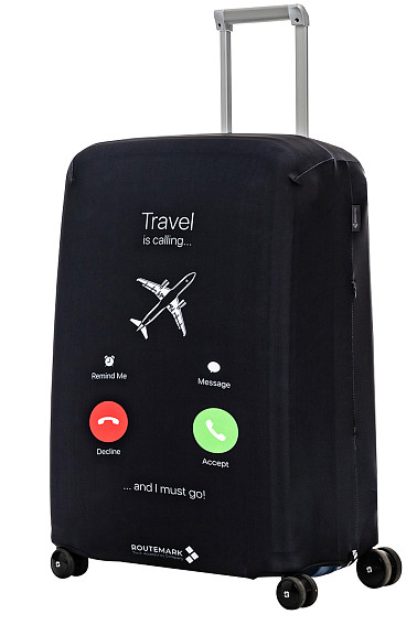 Чехол для чемодана Routemark SP240 Travel is call-M/L