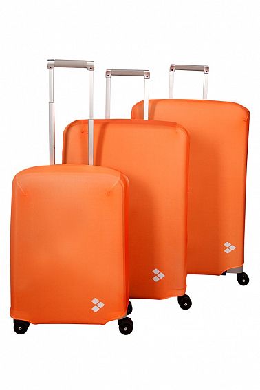 Чехол для чемодана средний Routemark SP180 Just in Orange M/L