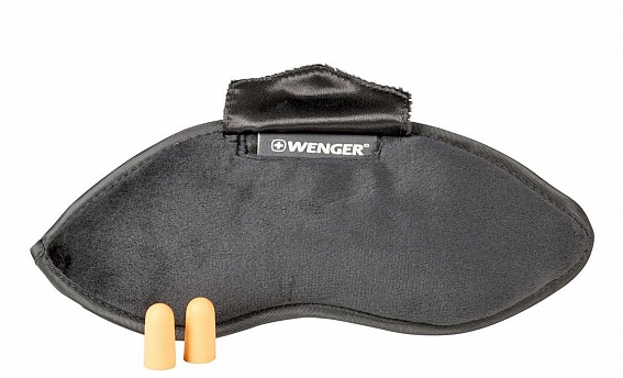 Комплект из маски для сна и берушей Wenger 604598 Eyemask With Ear Plugs